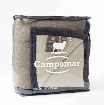 FRAZADA CAMPOMAR GRIS - 2 PZAS - 2.00 X 2.30 MTS - Textiles, Uruguay | La Iberica, vista 4