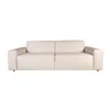 Sofa 3 Cuerpos Cuero-y-madera Natural-beige Loft Arena en Beige - Sillones y sofás, Uruguay | Divino, vista 3 de 4