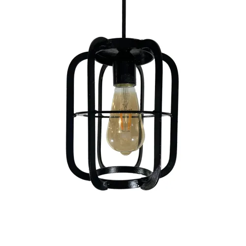 Lámpara Colgante Handmade Reja Negro en Negro - Lámparas colgantes, Uruguay | Serlux