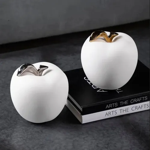 DECORACION APPLE Blanco en blanco mate y - Decoración, Uruguay | Viasono