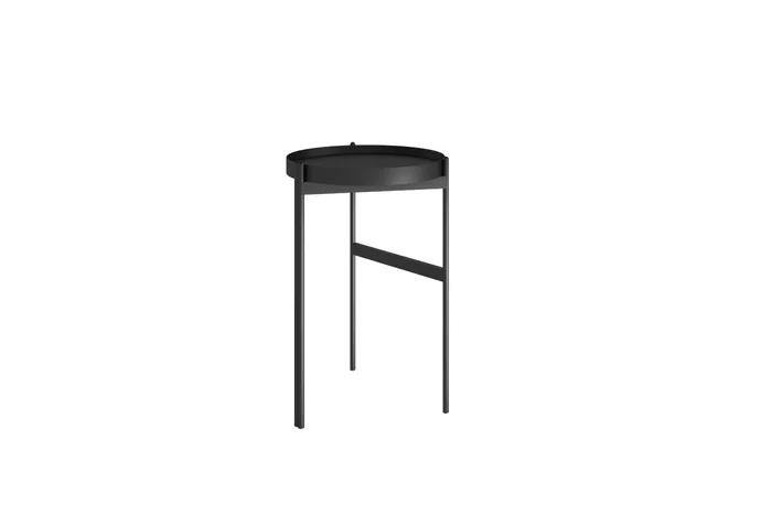 Mesa Auxiliar Sit en Negro - Mesas de living, Uruguay | Furest