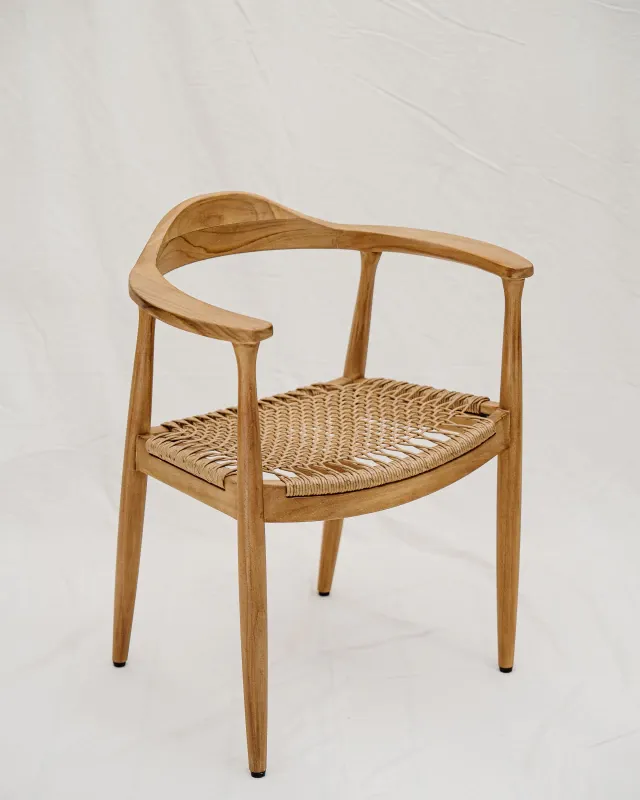 SILLA TEKA en Madera natural - Sillas, Uruguay | Sentido Jose Ignacio