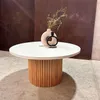 Mesa de centro AUSTRALIS circular en Blanco - Mesas de living, Uruguay | Soy Mezcla, vista 1 de 3
