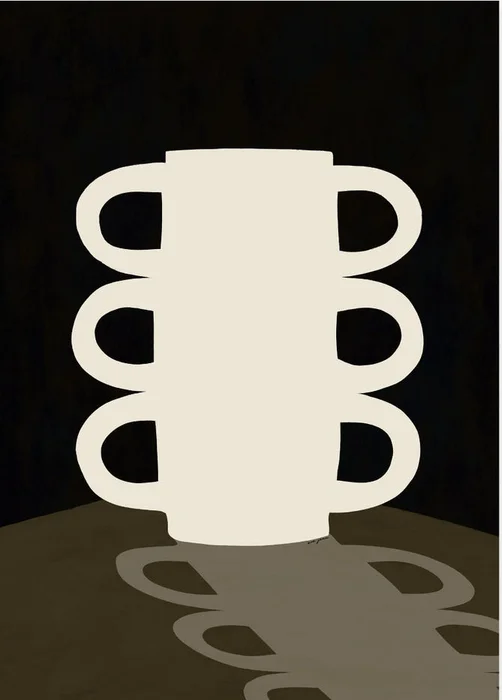 Taza infinita en Beige - Láminas, Uruguay | Mara Estudio