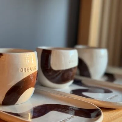 Kit cerámico «Tierra» – Mate + Plato ovalado - Decoración, Uruguay | Dreams On Time, vista 4