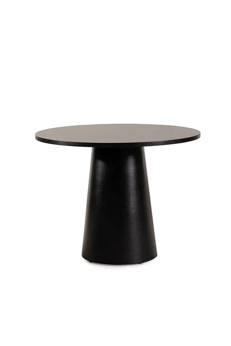 MESA COMEDOR CATARINA MADERA NEGRA DIAM100 en Negro - Mesas de comedor, Uruguay | Vinibel