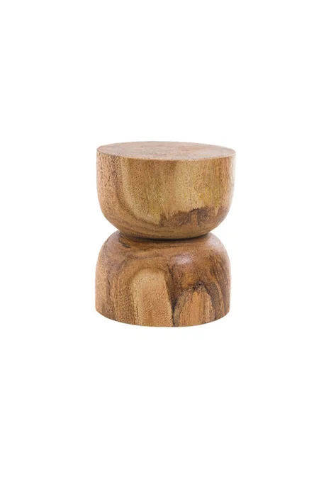 BANCO SAMA 35x35x45CM en Madera natural - Butacas, banquetas y puffs, Uruguay | Vinibel