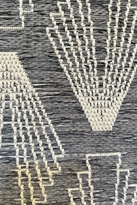 ALFOMBRA VELVET VLT/9388/H818/ 160X230 WOOL/DARK GREY en Gris - Alfombras, Uruguay | Vinibel, vista 2