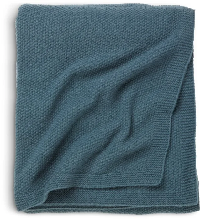 Manta throw HUMLE 130x170 petrol en Azul - Textiles, Uruguay | JYSK