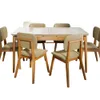 Mesa de Comedor Wind Big - Línea Nevada- Rectangular en Multicolor - Mesas de comedor, Uruguay | Ecowood, vista 4 de 4