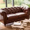 SILLON CHESTERFIELD CUERO ITALIANO - 2 CUERPOS - Sillones y sofás, Uruguay | La Iberica, vista 10 de 16