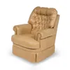 Butaca Bergere Capitoné giratoria - Cuero Natural - A fabricar en Beige - Butacas, banquetas y puffs, Uruguay | NYR, vista 1 de 5