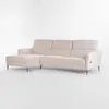 Sofá con chaise MOOVE BEIGE IZQUIERDO en Beige - Sillones y sofás, Uruguay | Viasono, vista 2 de 4