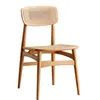 Silla Kira Madera de Caucho/Rattan Natural - Sillas, Uruguay | Berna home, vista 1 de 3