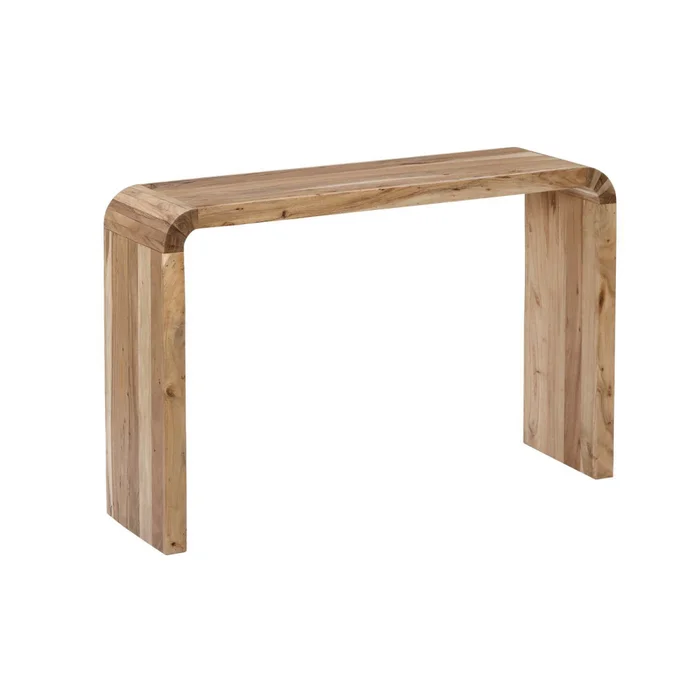 Consola Madera-acacia Natural-beige Arco Natural en Madera natural - Mesas de living, Uruguay | Divino, vista 2