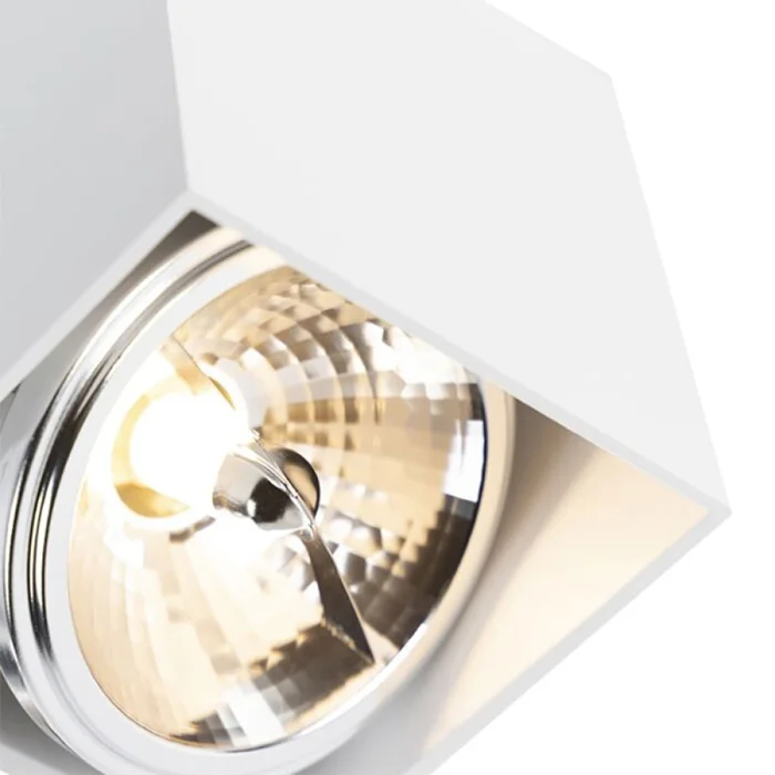 Downlight Lux Triple AR111 Machado Blanco en Blanco - Lámparas colgantes, Uruguay | Serlux, vista 4