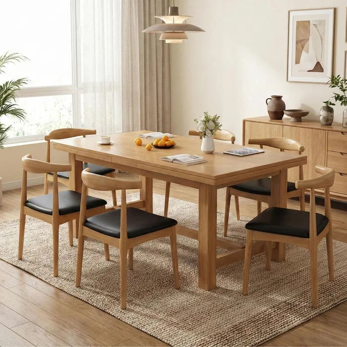 Silla de comedor de madera estilo escandinavo - Loria - Línea Serena en Madera natural - Sillas, Uruguay | Ecowood, vista 3