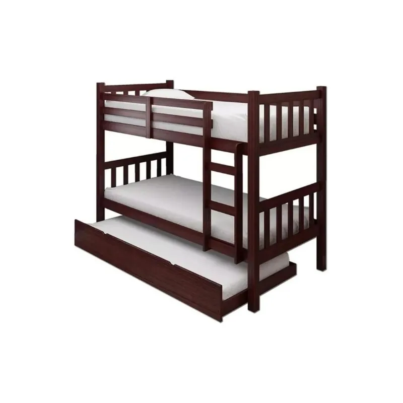 Cucheta Tricama - Cama Auxiliar - Nogal en Marrón - Dormitorio, Uruguay | Rústico Hogar