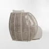 POLTRONA DE EXTERIOR PERLAGE BEIGE - Butacas, banquetas y puffs, Uruguay | Viasono, vista 5 de 5