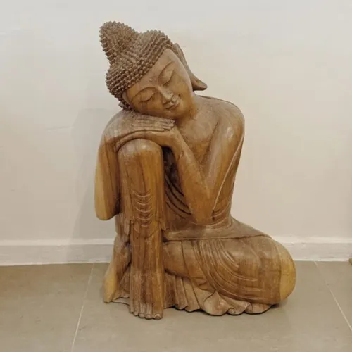 Buda tallado Soñador - Decoración, Uruguay | Balihai