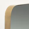 Espejo Marco de acero 30 x 100 cm dorado en Amarillo - Espejos, Uruguay | Kavehome, vista 2 de 4