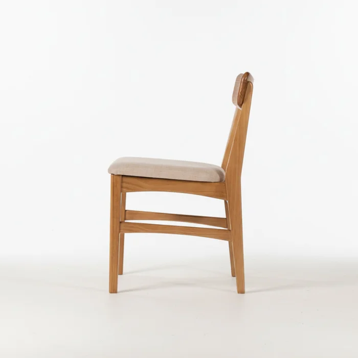 Silla Olmo - Tapizada - Miel en Beige - Butacas, banquetas y puffs, Uruguay | NYR, vista 3