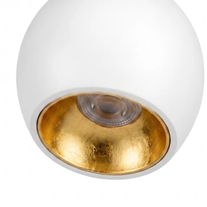 Colgante LED Circular para Riel Magnético G2 6W Blanco en Blanco - Lámparas colgantes, Uruguay | Serlux, vista 3