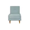 Sofa Sillon Poltrona 1 Cuerpo Monica - Gris Azulado en Azul - Sillones y sofás, Uruguay | Ecowood, vista 4 de 4