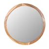 Espejo Redondo 80cm Madera-de-teca Natural-beige Natural en Madera natural - Espejos, Uruguay | Divino, vista 1 de 2