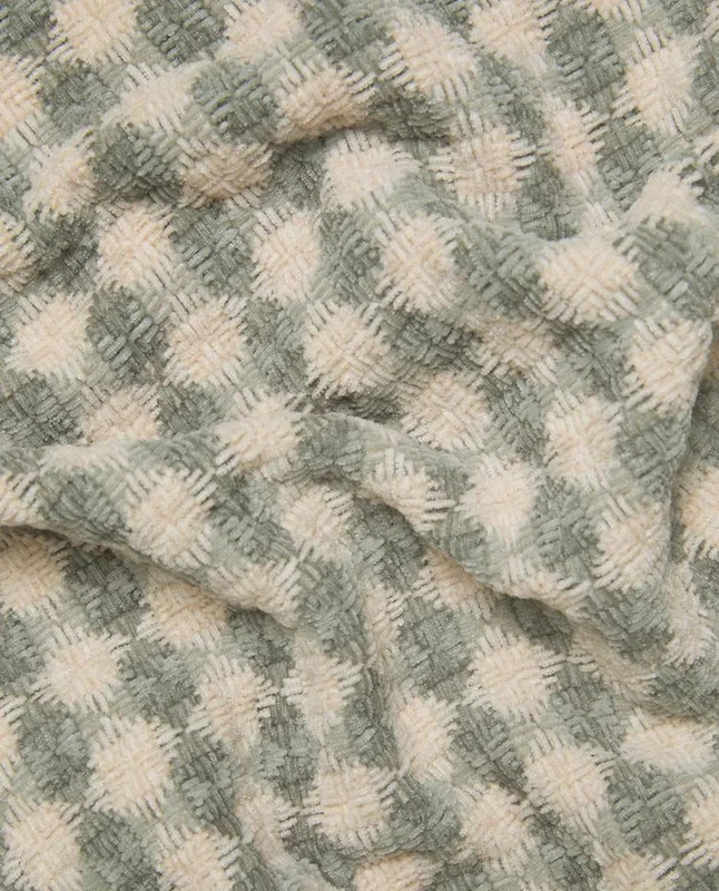 MANTA JACQUARD CUADROS - Textiles, Uruguay | Zara Home, vista 4