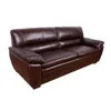 Sofá 3 Cuerpos Cuero-100-natural Marron New Focus Cognac en Marrón - Sillones y sofás, Uruguay | Divino, vista 2 de 6