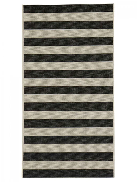 ALFOMBRA LINEO LIN/5031/9H01/ 080X150 WOOL/BLACK en Multicolor, Uruguay | Vinibel