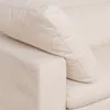 Sofá C/chaise Y Fundas Desmontables 3 Cuerpos Tela-premium Natural-beige Moma Natural en Madera natural - Sillones y sofás, Uruguay | Divino, vista 7 de 9