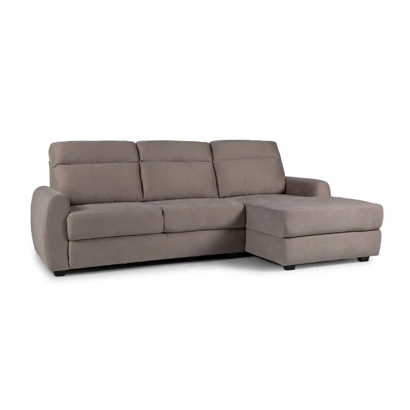 Rinconera Elyon - Tela Microfibra - Chaise derecho - 9249 (Tostado) en Beige - Sillones y sofás, Uruguay | NYR