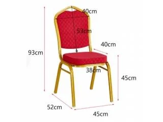 Silla apilable de hierro Roja en Azul - Mesas de comedor, Uruguay | Quesal, vista 11