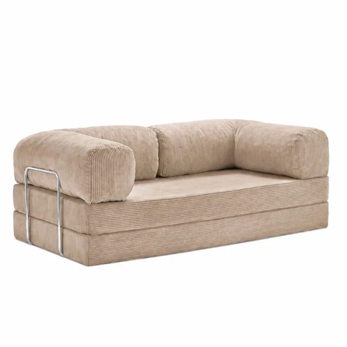 Sillón Cama Teddy - Light Brown | PREVENTA en Marrón - Sillones y sofás, Uruguay | Samic