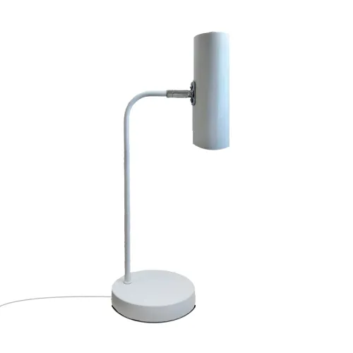 Lámpara de Mesa Córcega Blanco en Blanco - Lámparas de mesa, Uruguay | Serlux
