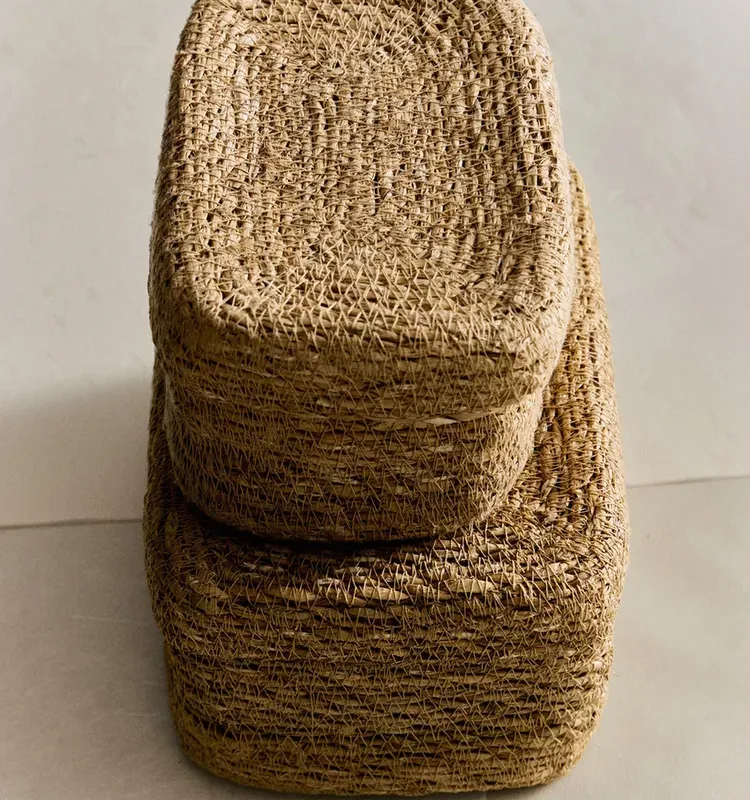CESTA SEAGRASS TAPA - Canastos, Uruguay | Zara Home