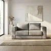 Sofá Olimpus - Microfibra - 2 cuerpos - Kruger 06-155 (Ceniza) en Beige - Sillones y sofás, Uruguay | NYR, vista 2 de 5