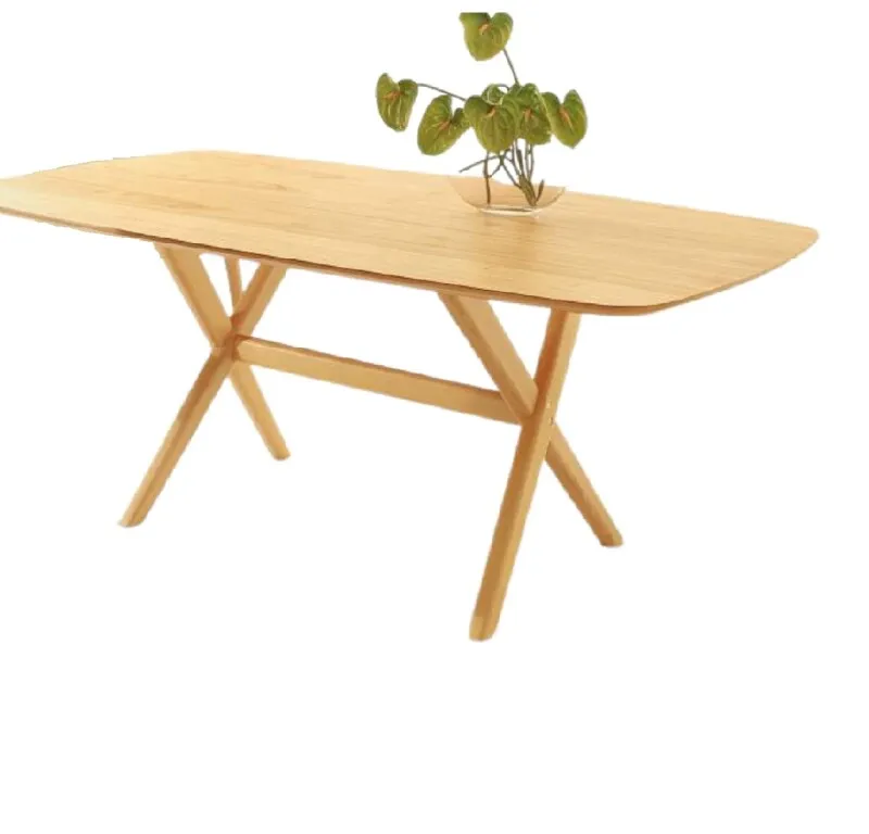 Mesa de Comedor ELLY 1.35m en Madera natural - Mesas de comedor, Uruguay | Finkel