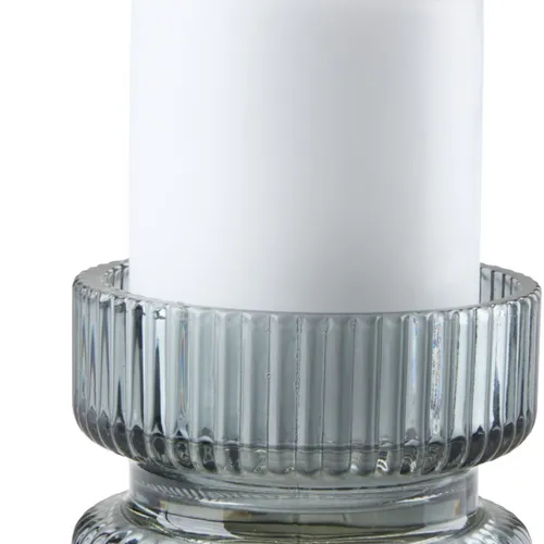 Portavelas KAJ Ø9xH7cm vidrio en Transparente - Velas y Portavelas, Uruguay | JYSK