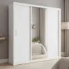 Ropero puertas corredizas - Blanco en Blanco - Roperos y placares, Uruguay | La Cueva Muebles, vista 1 de 4