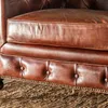 SILLON CHESTERFIELD CUERO ITALIANO - 2 CUERPOS - Sillones y sofás, Uruguay | La Iberica, vista 4 de 16