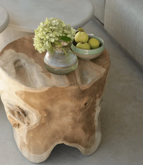 STOOL MANANTIALES en Madera natural - Butacas, banquetas y puffs, Uruguay | Más Infinito Casa