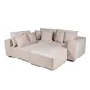 Sofá Modular Maia (4 módulos) - Tela Microfibra - 12072 (Beige) en Beige - Sillones y sofás, Uruguay | NYR, vista 4 de 7