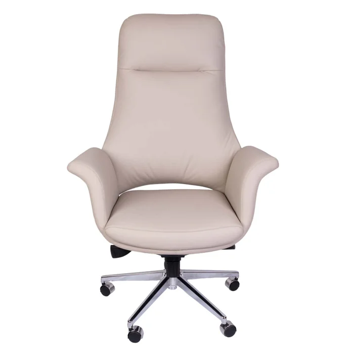 Silla De Oficina Gerencial Malla Crown en Beige - Escritorios y sillas de escritorio, Uruguay | Divino, vista 3