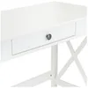Escritorio 1 Cajón Dover Lover - Blanco en Blanco - Escritorios y sillas de escritorio, Uruguay | Rústico Hogar, vista 4 de 5