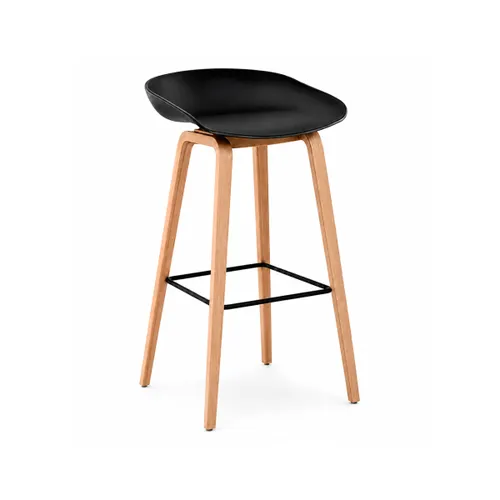 Banqueta Shell Black - Butacas, banquetas y puffs, Uruguay | Samic