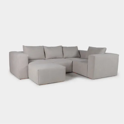 Rinconera Modular Trend (5 módulos) - Tela Microfibra - FX5-341 (Arena) en Beige - Sillones y sofás, Uruguay | NYR