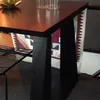 Mesa de comedor madera y hierro MONACO en Madera natural - Mesas de living, Uruguay | Simple Deco, vista 2 de 3